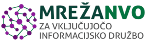 Logotip Mreže nevladnih organizacij za vključujočo informacijsko družbo